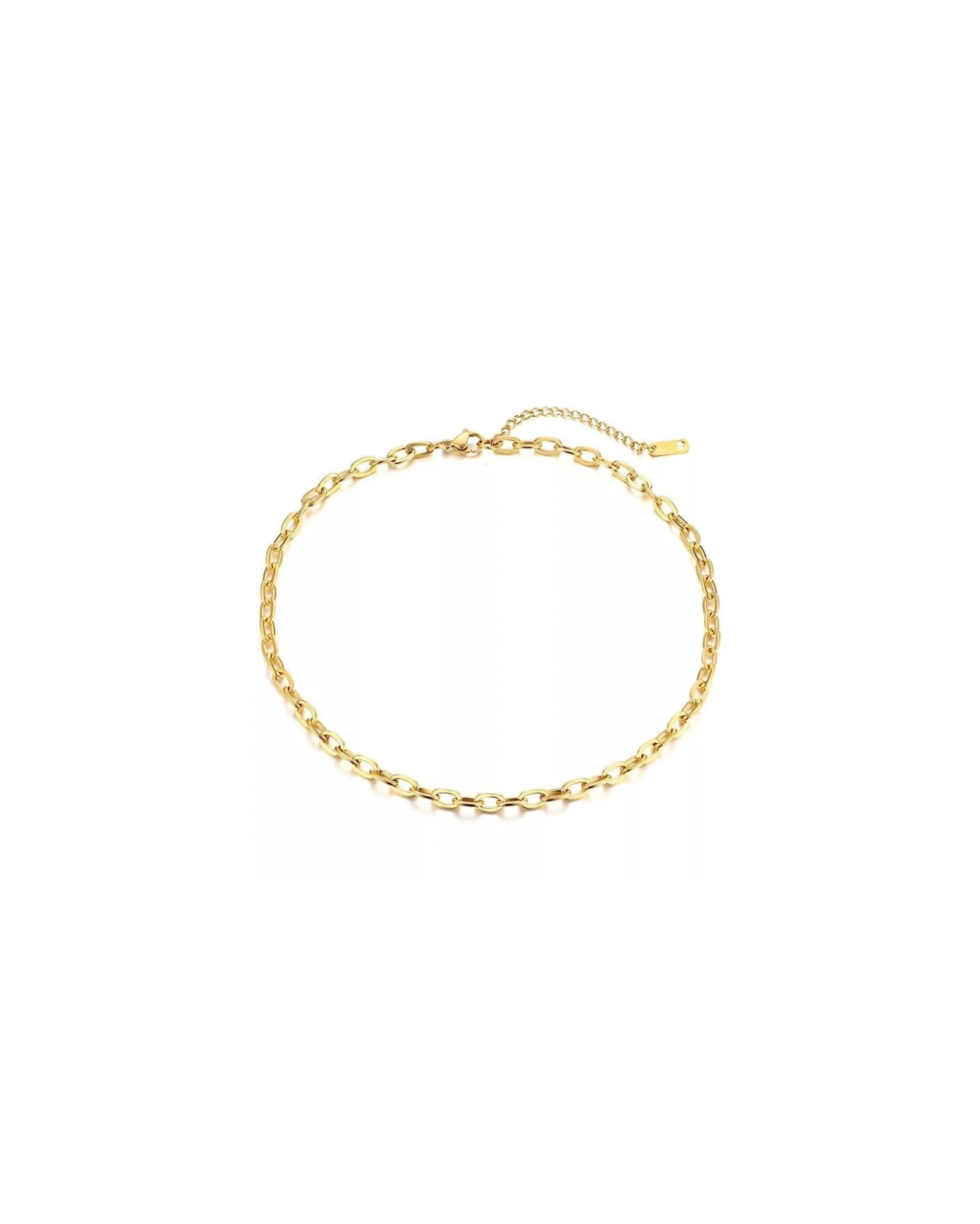 Hailey Chunky Paper Clip Necklace
