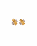 Skylar Earrings -Two Tone
