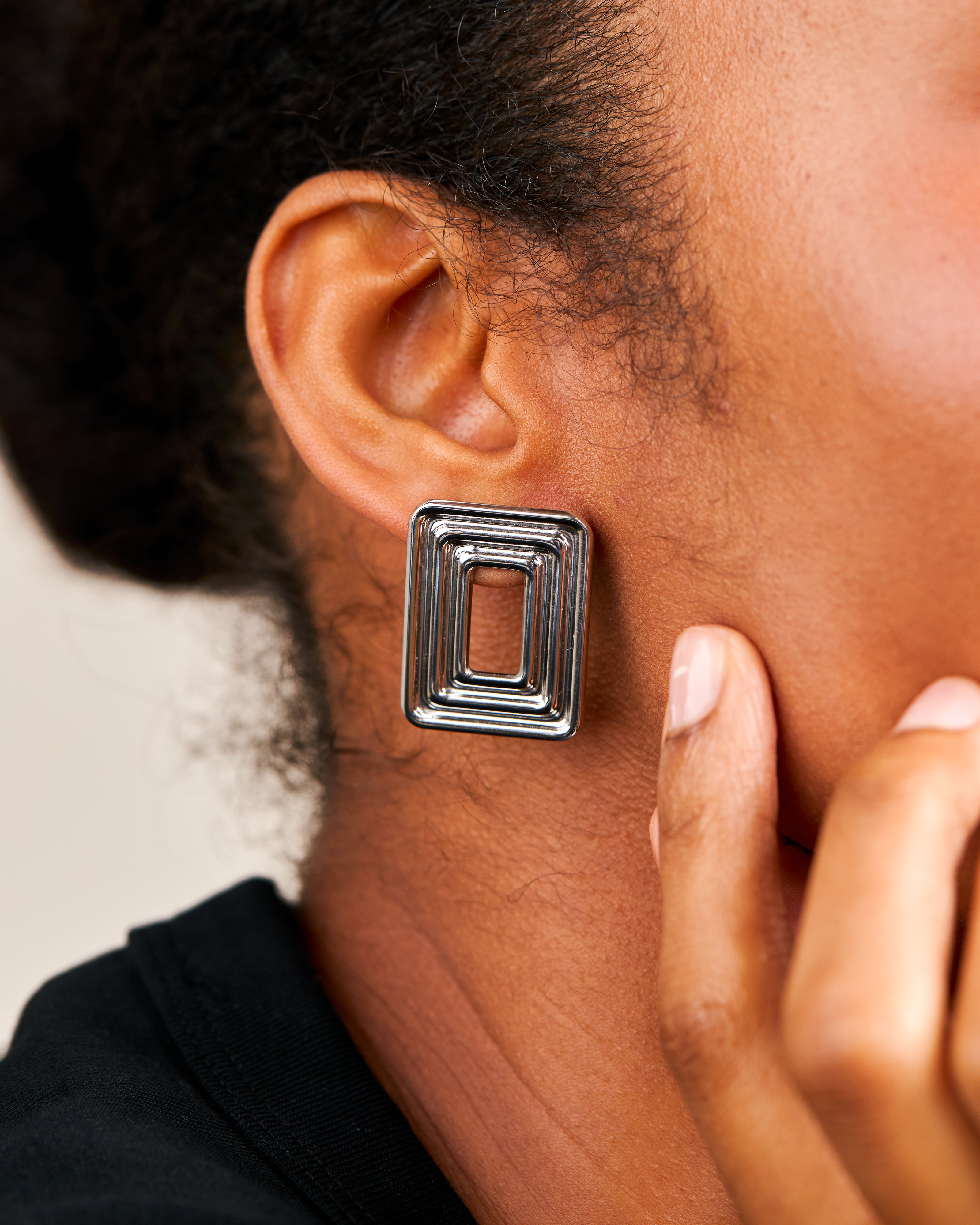 Alle Earrings - Silver