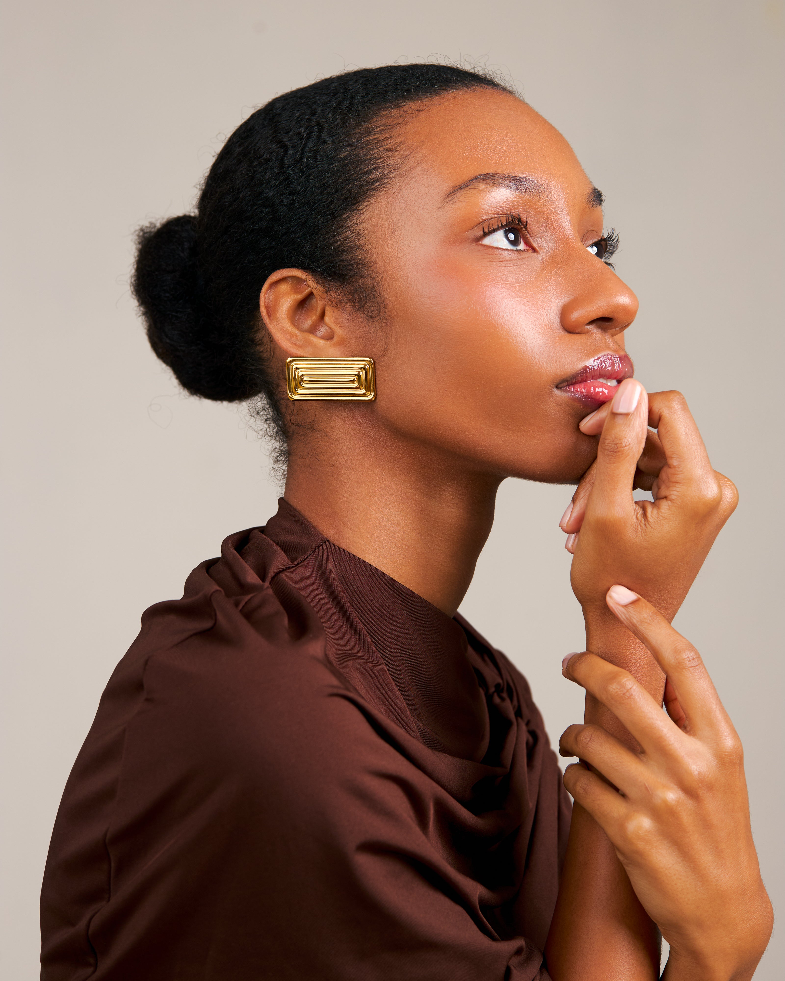 Aila Earrings - Gold