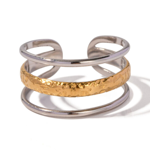 Mereki Two Tone Ring