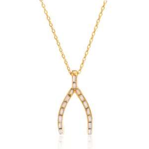 Rifa Wishbone Necklace