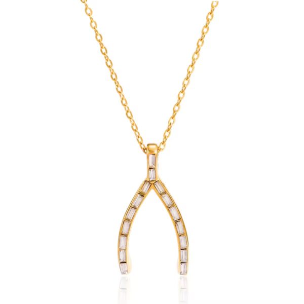 Rifa Wishbone Necklace